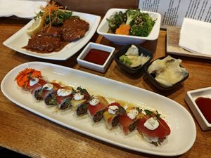  at Shizen Vegan Sushi Bar in San Francisco