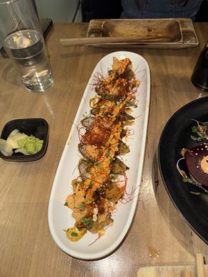   at Shizen Vegan Sushi Bar in San Francisco