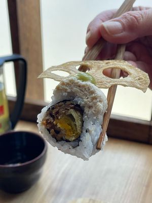   at Shizen Vegan Sushi Bar in San Francisco