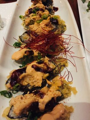 Don’t remember the name of this one but it was good! at Shizen Vegan Sushi Bar in San Francisco