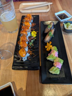  at Shizen Vegan Sushi Bar in San Francisco