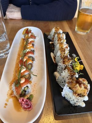   at Shizen Vegan Sushi Bar in San Francisco