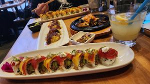 at Shizen Vegan Sushi Bar in San Francisco