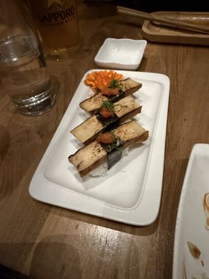   at Shizen Vegan Sushi Bar in San Francisco