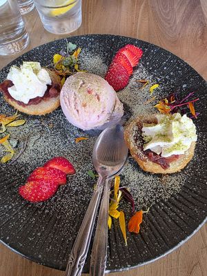 Desserts at Shizen Vegan Sushi Bar in San Francisco