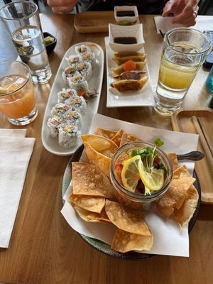  at Shizen Vegan Sushi Bar in San Francisco