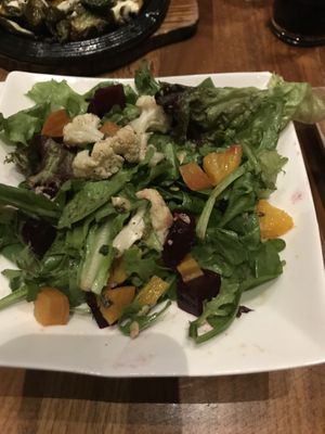 Beet salad, excellent!!  at Shizen Vegan Sushi Bar in San Francisco