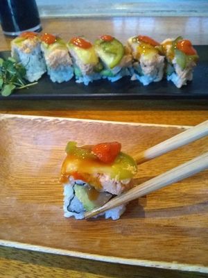 Secret Weapon at Shizen Vegan Sushi Bar in San Francisco