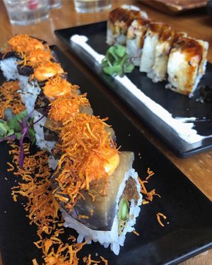 Amazing sushi  at Shizen Vegan Sushi Bar in San Francisco