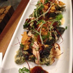 body and soul special roll at Shizen Vegan Sushi Bar in San Francisco