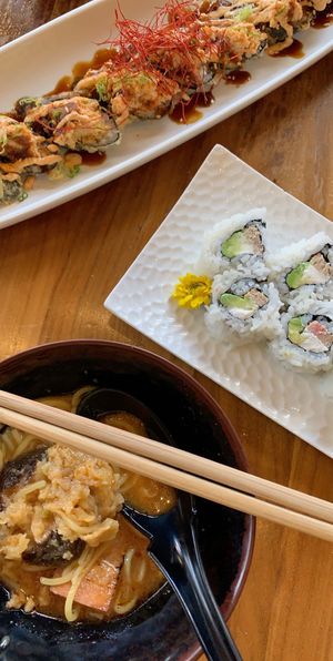 Sushi & Ramen  at Shizen Vegan Sushi Bar in San Francisco