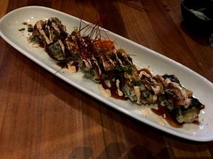 Vegan sushi at Shizen Vegan Sushi Bar in San Francisco