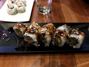 Vegan sushi at Shizen Vegan Sushi Bar in San Francisco