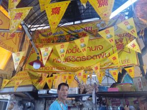 the guy at Jay Vegetarian Restaurant in Bangkok