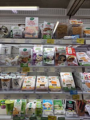 Tofu at Naturalia in Metz