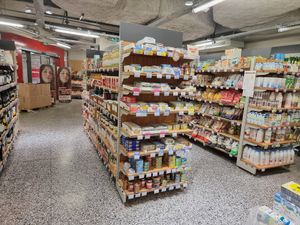 Inside shop at Naturalia in Metz