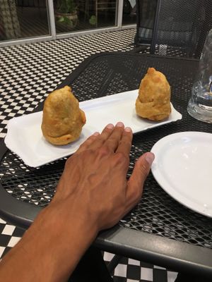 Giant Samosas at Taj Mahal in Boise