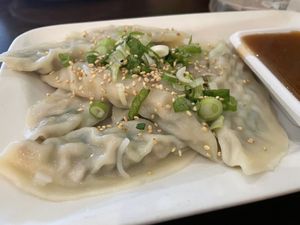Steamed dumplings   at Clay Pot in Waco