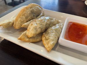 Fried dumplings   at Clay Pot in Waco