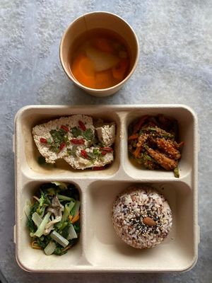 Healthy Meal Set at Green Bamboo Organic Shop in Kuala Lumpur