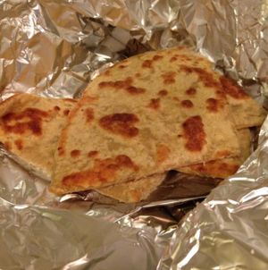 Garlic Paratha at Ruchi Vegetarian Indian Cuisine in Chandler