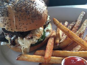 Jalapeño/Mozzarella Burger at Quickie Too in Tacoma