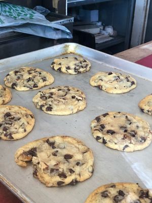 Chocolate chip heaven! at Quickie Too in Tacoma