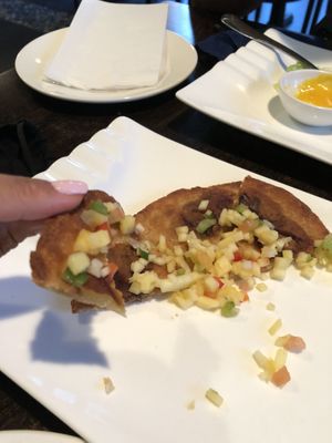 Scallion pancakes at Jujube Tree in Astoria