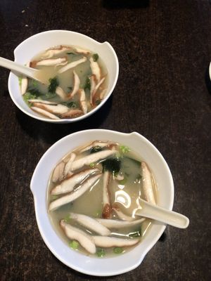 Miso soup was one of the best I’ve had! So simple yet done so right at Jujube Tree in Astoria
