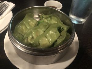 Steam dumpling  at Jujube Tree in Astoria