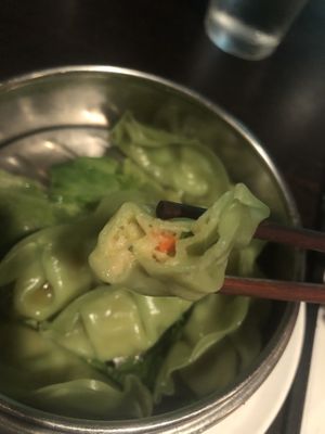 Steam dumpling  at Jujube Tree in Astoria