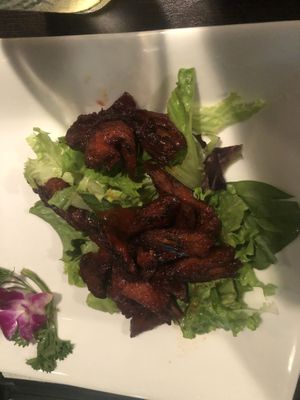 M23 vegan bbq ribs  at Jujube Tree in Astoria