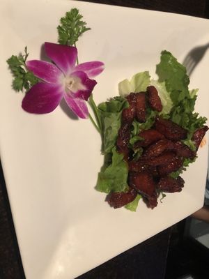 M23 vegan bbq ribs  at Jujube Tree in Astoria