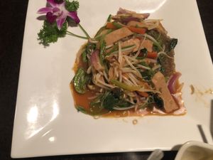 N5 Korean glass noodles  at Jujube Tree in Astoria