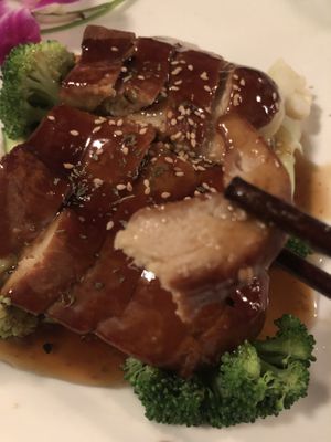 M19 smoked teriyaki duck (seitan) at Jujube Tree in Astoria