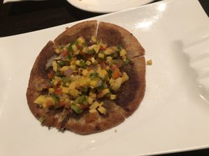 A8 scallion pancake  at Jujube Tree in Astoria