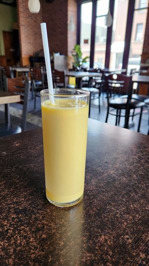 Mango Lassi at Jujube Tree in Astoria