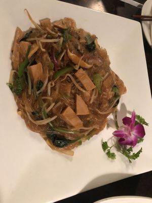 Chapchai N5 Korean glass noodles  at Jujube Tree in Astoria