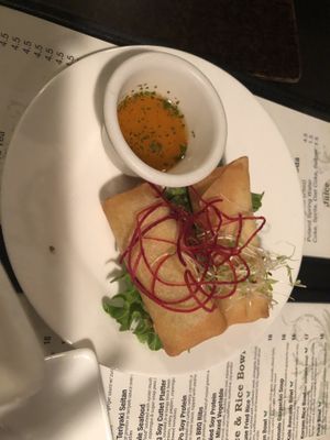 A1 spring rolls  at Jujube Tree in Astoria