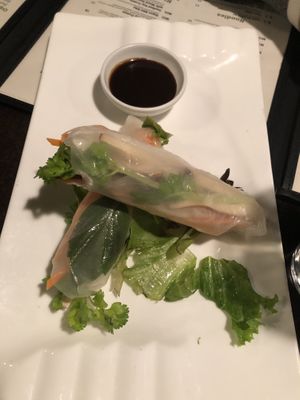 A2 summer rolls  at Jujube Tree in Astoria