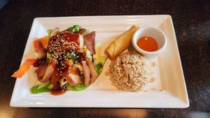 Tofu Teriyaki #Veganuary at Jujube Tree in Astoria