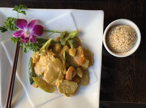 Not sure. It was my friend’s dish. She LOVED it! at Jujube Tree in Astoria