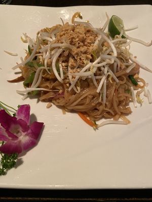 Veggie pad Thai  at Jujube Tree in Astoria