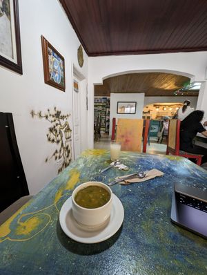 Indoors at Casa Jharikanda in Barranquilla
