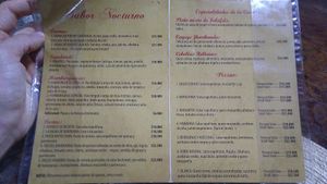 La carta at Casa Jharikanda in Barranquilla