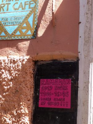 at Marrakech Henna Art Cafe in Marrakech