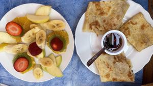   at Marrakech Henna Art Cafe in Marrakech