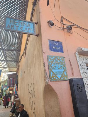  at Marrakech Henna Art Cafe in Marrakech