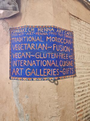 at Marrakech Henna Art Cafe in Marrakech