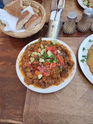 Zaalouk at Marrakech Henna Art Cafe in Marrakech